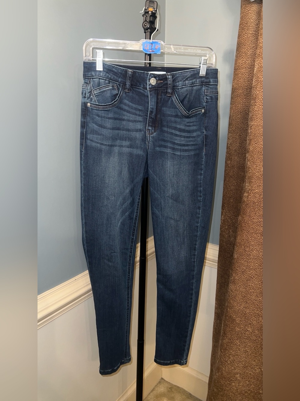 Gibson Latimer Dark Blue Skinny Jeans
